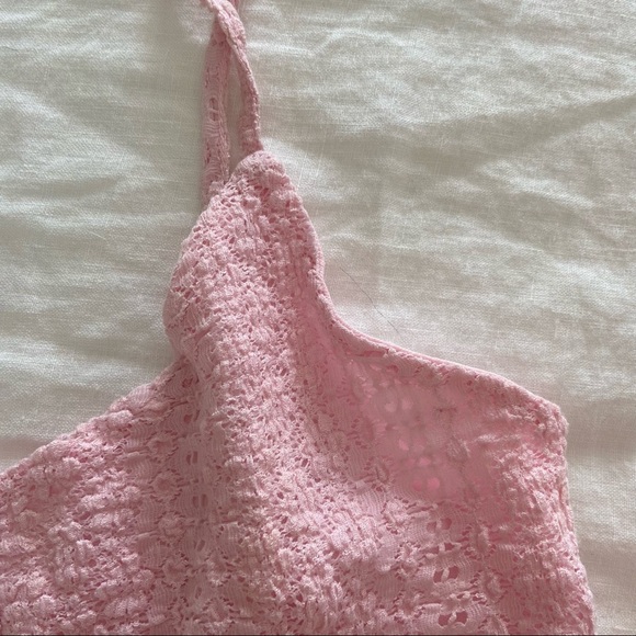 Garage Lace Peplum Tank size M - Picture 2 of 6